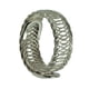 thumbnail image 5 of Pulsera abierta Brazalete Pulsera Simple Moda Mujer Plata, 5 of 6