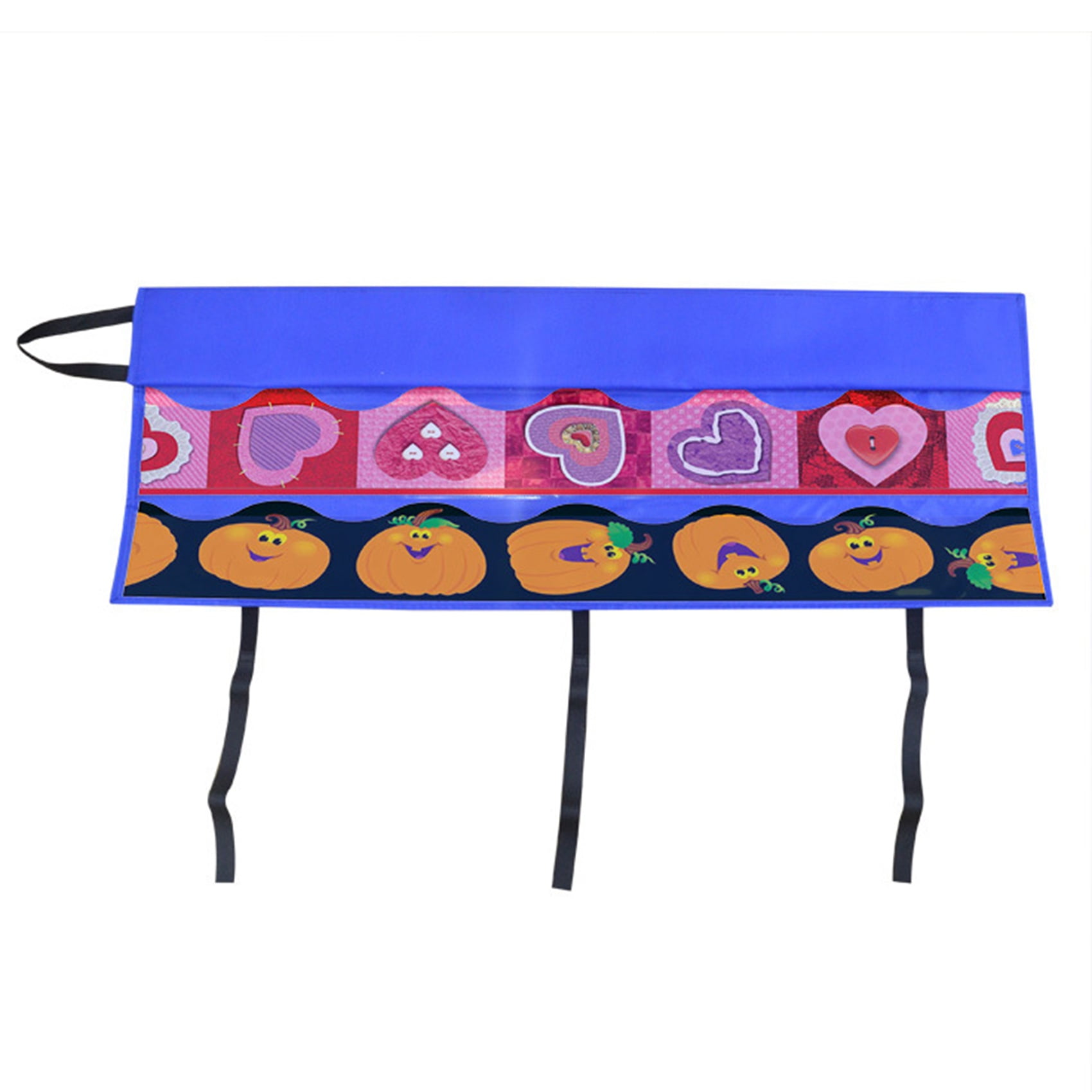 Bulletin Border Storage Children Foldable Pocket Chart Organize Bulletin Board Borders Wall