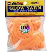 Atlas-Mike's 77003 UV Glow Yarn 12' Orange