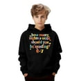 thumbnail image 2 of 67 Hoodies for Kids 67 Ice Cream Meme Hoodies Long Sleeve Comfortable Printed Outfits Oversized Six-Seven Funny Sweatshirt Pullover Fall Winter, 2 of 4