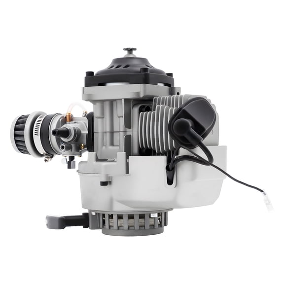 DUYIWAA 49CC 2-Stroke Mini Motorcycle Engine Pull Start Gasoline Engine Motor For Pocket ATV Pit Mini Dirt Bike