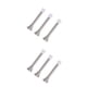 thumbnail image 2 of Inteprter 3 uds Tope de puerta de resorte resistente al desgaste Protector de pared a prueba de herrumbre soporte de puertas autoadhesivo Plata 2Conjunto, 2 of 6