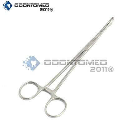 Curved Smooth Jaws - Odontomed2011® Stainless Steel Sponge Holding Forceps 9.5