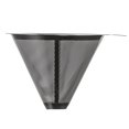 thumbnail image 3 of CAROOTU Réutilisable en Acier Inoxydable Verser sur Filtre à Café Cône Goutteur avec Support de Tasse, 3 of 6