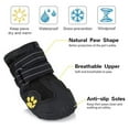 thumbnail image 4 of Zapatos para perros grandes, botas impermeables antideslizantes para perros y protectores de patas para pavimento caliente de verano e invierno, botines transpirables y reflectantes para, 4 of 6