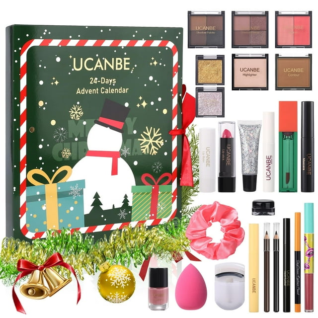 Calendario de Adviento UCANBE Makeup 2024 con 24 sorpresas de belleza