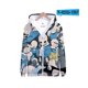 thumbnail image 4 of Sudadera con capucha con estampado 3D del juego Undertale Sans, sudadera con cremallera para niños y niñas, sudaderas unisex, sudaderas con capucha de gran tamaño a la moda para niños y dibujos animad, 4 of 5