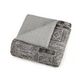 thumbnail image 3 of Indigo Bazaar Trading Company Tranquility 5-PC Comforter Set, King, Gray, 3 of 5