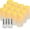 Outdoor Waterproof Candle - 12Pack, variant on 2 Pack Outdoor Plastic flameless Candles with Remote Control and Timer, LED Flickering Battery Operated Electric Pillar Candles (D3 xH5.5) for Camping, Weddings, Home Decoration