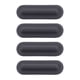 thumbnail image 1 of almohadillas de goma negras para pies de portátil, repuesto para teclado y base., 1 of 6