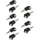 thumbnail image 1 of 10 Pack 5p8500 Cat Keys, Ignition Keys For Caterpillar Heavy Equipment, 1 of 3