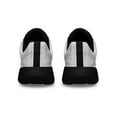 thumbnail image 4 of Happy Valentine's Day Swan Couple Shoes Sneakers Black Size 9, 4 of 7