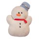 thumbnail image 1 of Cojines navideños de peluche, adornos navideños, lindos muñecos de peluche suaves con forma de muñeco de nieve, cojines decorativos, juguetes de peluche de dibujos animados, regalos navideños para, 1 of 6