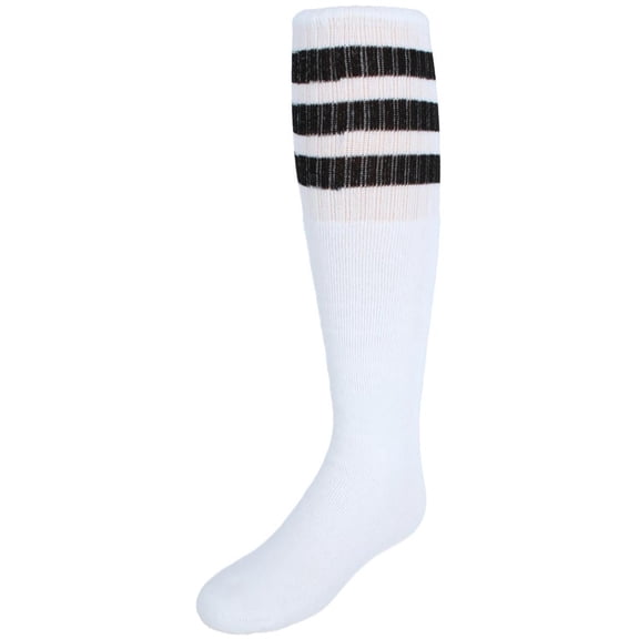 Jefferies Socks Boy's Girl's Stripe Vintage Knee High School Soccer Tube Socks 1 Pair Pack