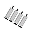 thumbnail image 2 of Patas de metal para muebles de 4 piezas, multiusos, fáciles de instalar, para sofá plata 12cm, 2 of 9