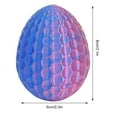 thumbnail image 5 of Sylvtty Dragon Egg Puzzle Box 3D Printed Maze Money Gift Box Brain Teaser Adult Hard Puzzle Box Unique Gift, 5 of 7