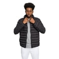 thumbnail image 4 of Victorious Men's Lightweight Bubble Coat Alternative Down Puffer Jacket JK5045 - Black - 2X-Large, 4 of 7