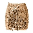 thumbnail image 6 of Shadoumai Sequin Stage Performance Skirt Fashionable Glitter Bodycon Mini For Party Nightclub Show And Dance Events, 6 of 7