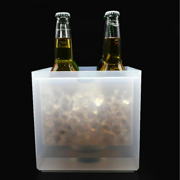 Colorida de Champán Bebidas Cerveza Refrigerador .5L , Blanco perfecl Refrigerador del hielo