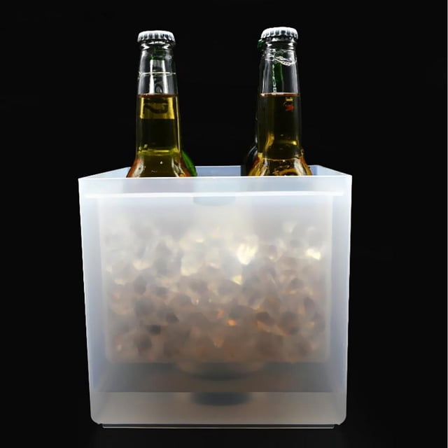 Colorida de Champán Bebidas Cerveza Refrigerador .5L , Blanco perfecl Refrigerador del hielo