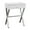 Glossy White, variant on Pemberly Row Accent Nightstand in Gray Cement
