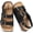 Black, variant on Kids Toddler Sandals with Cork Footbed, Non-Slip Slides for Boys Girls Double Buckle Slippers with Adjustable Back Strap, Comfort Water-Resistant Shoes