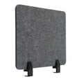 thumbnail image 5 of Modern Raw Clamp-On Acoustic Desk Divider Desktop Mounted Privacy Panel 20.9*16in for Classrooms, Libraries, Business Counters, 5 of 21