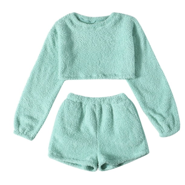 Plush pajama deals set