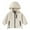 Beige, variant on Zpanxa Kids Waterproof Windbreaker 2-12Y Hooded Rain Jacket with Pockets Lightweight Breathable Hiking Coat for Outdoor