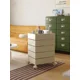 thumbnail image 2 of Organizador de carrito, gabinete de almacenamiento para dormitorio multiusos, cajones de mesita de noche de plástico, tocador, gabinete de sala de estar, 2 of 4