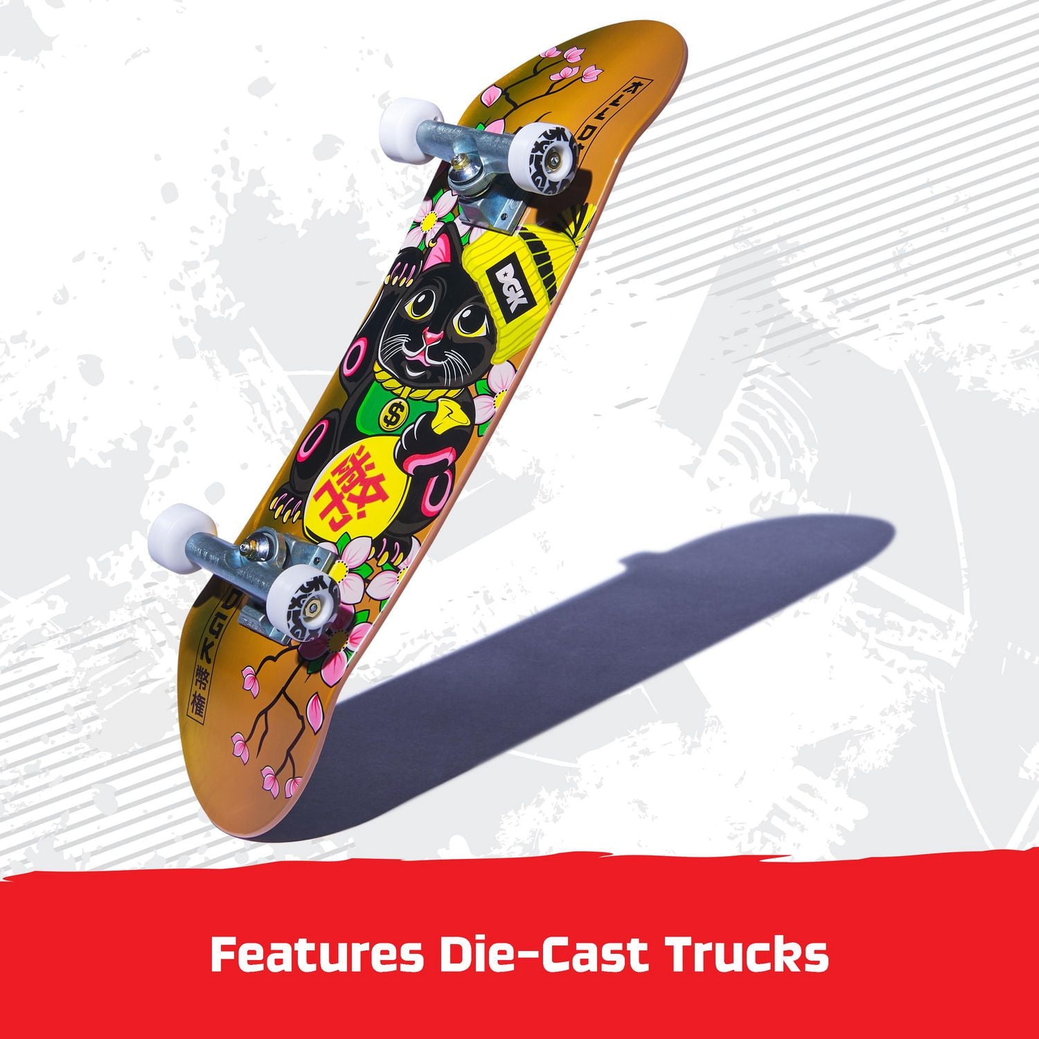 Tech Deck, Finesse X Sonic the Hedgehog Handboard; Authentic Mini Skateboards, Kids Toys for Boys & Girls, Ages 6 and up (Hands Use Only)