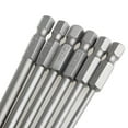 thumbnail image 3 of XISAOK 6Pcs/Set 1/4'' Shank 150mm Long S2 Steel Magnetic Hex for Cross for Head Screwdr, 3 of 9