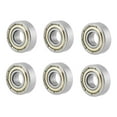 thumbnail image 3 of 696ZZ Stainless Steel Ball Bearing 10 Pcs Set 6 X 15 X 5 Mm , High Stability, Excellent High Temperature Resistance, Low Speed Performance for Machine Tool, 3 of 7