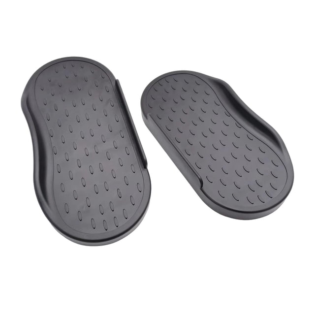 QualitChoice 2 Pieces Elliptical Trainer Pedals Body Building Fitness Equipment Footboard