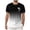 Black, variant on enyan Cotton Breathable Short Sleeve Top Men's T Shirt Short Sleeve Cotton Blend T-Shirts Crew Neck Casual Summer Basic Tee Shirts (Sky Blue,M)