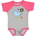 thumbnail image 3 of Inktastic Teacher Shark with School of Fish Boys or Girls Baby Bodysuit, 3 of 5
