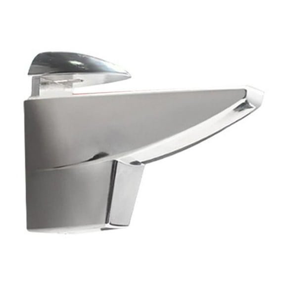 Glass Shelf Clamp Zinc Alloy Adjustable Glass Clip Bracket For Desk Partition Wood Shelves Support Bracket Holder Hardware