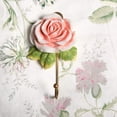 thumbnail image 4 of Gancho de pared con diseño de rosa colorida, reutilizable, para baño, cocina, acero inoxidable, resistente, paquete de 4, 4 of 4