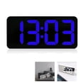 thumbnail image 4 of Despertador electrónico del reloj del espejo del LED de la pantalla grande creativa - blanco Zhivalor  LL-0292, 4 of 8