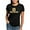 Black, variant on CafePress - Delta Tau Delta Gold Stacked Signature T Shirt - Womens Tri-blend T-Shirt