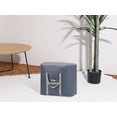 thumbnail image 7 of Unique Bargains 1 Pack Clothes Storage Bags Moving Bags Gray 47*22*22in, 7 of 7