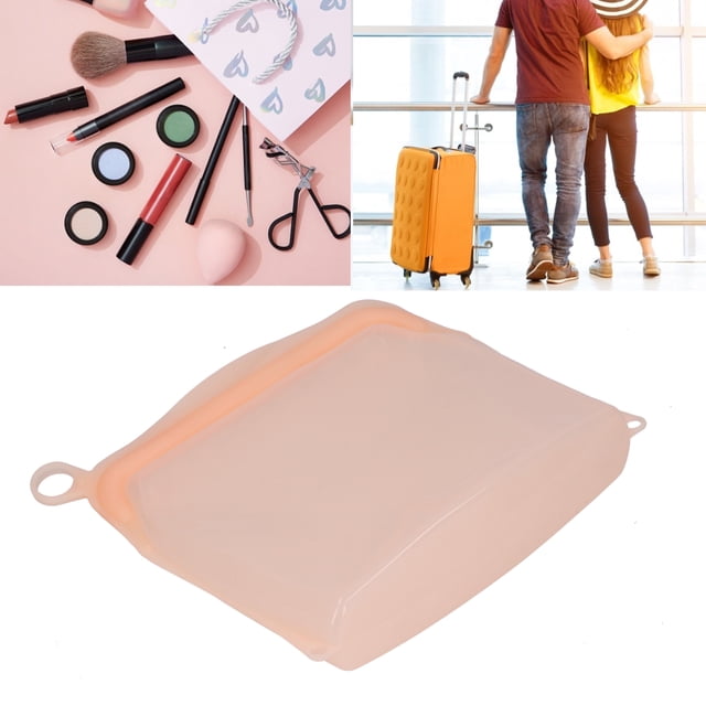 Food Storage Bags,Multi Use Silicone Kitchen Food Storage Bags Refrigerator Food Preservation Bag Travel Cosmetics Organizer Containers Lunch Silicone Bag