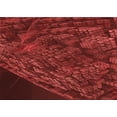 thumbnail image 1 of Ahgly Company Indoor Rectangle Patterned Love Red Area Rugs, 4' x 6', 1 of 6