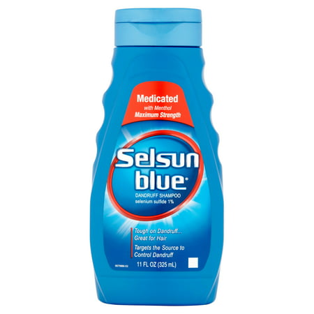 Selsun Blue médicamentés avec Menthol Pelliculaire, 11 oz