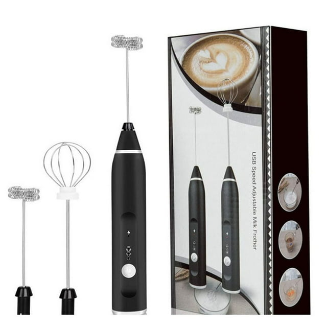 Hand Frother, Electric Milk Frother Labor Saving 304 Stainless Steel Rustproof DC 5.5V for Kitchen