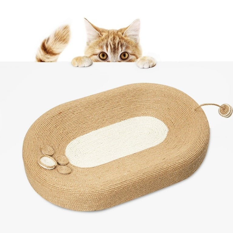 Cat Scratch Pad Bowl Cat Scratcher Cardboard Training Play Durable