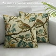 thumbnail image 3 of PRATYUS Chinoiserie Pillow Covers,Flower and Bird Throw Pillow Cover Chinoiserie Decor Outdoor Pillows Suitable for Couch Pillows Living Room Bedroom 20x20in, 3 of 5