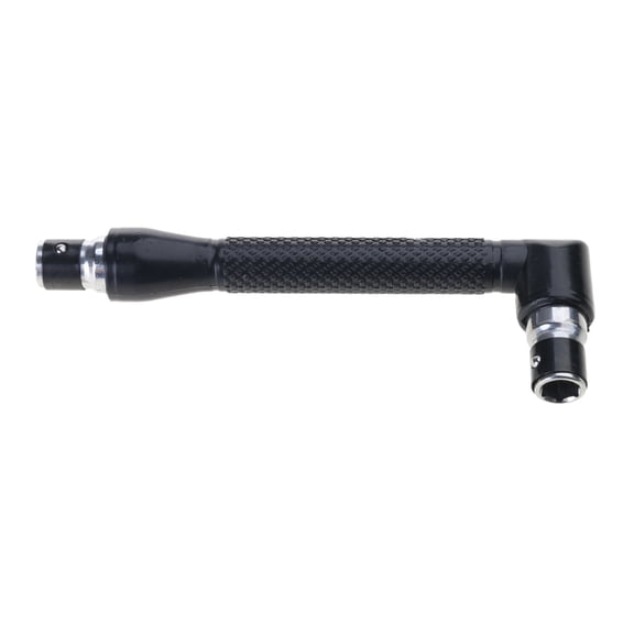 L Shaped Torques Wrench Double Head Screwdriver Socket Spanner 1/4inch 6.35mm Bit Screwdriver Bit Hand Tool