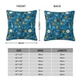 thumbnail image 6 of Wukai Cute Colorful Owls And Trees Premium Polyester Fleece Pillow Covers with Hidden Zipper Closure,Luxuriously Soft and Durable-20"x20", 6 of 7