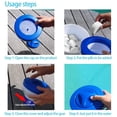 thumbnail image 4 of Floating Chlorine Dispenser for Pools, Mini Chemical Floater Dispenser, 4 of 4